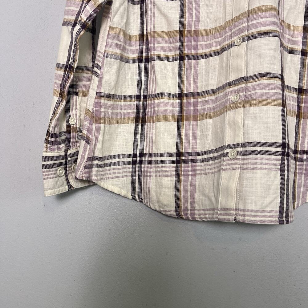 NWT Ridgecut Women's Tough wear Plaid Button Up Shirt Sz M Everyday - Picture 6 of 13